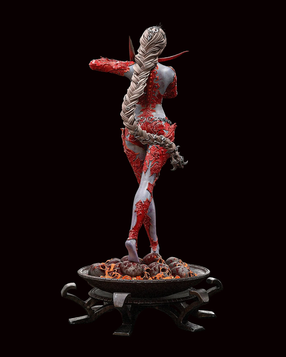Orin the Red | Baldur's Gate 3 | Fan Art | Fully Magnetized Figurine