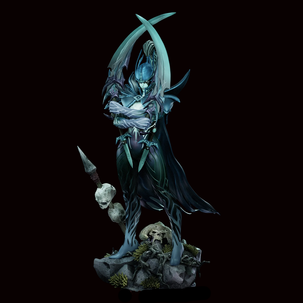 Phantom Assassin | Mortred | Dota 2 | Gaming Collectible | Fan Art | Fully Magnetized Figurine