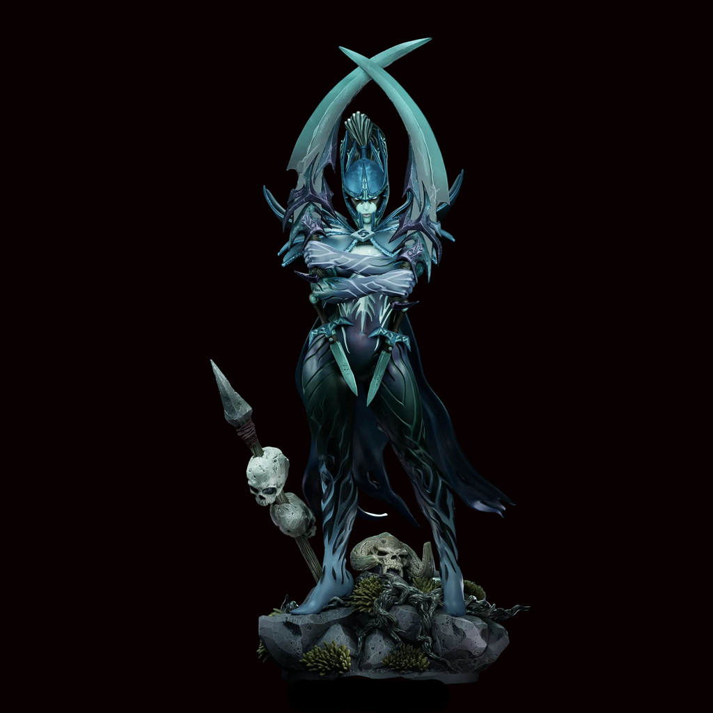 Phantom Assassin | Mortred | Dota 2 | Gaming Collectible | Fan Art | Fully Magnetized Figurine