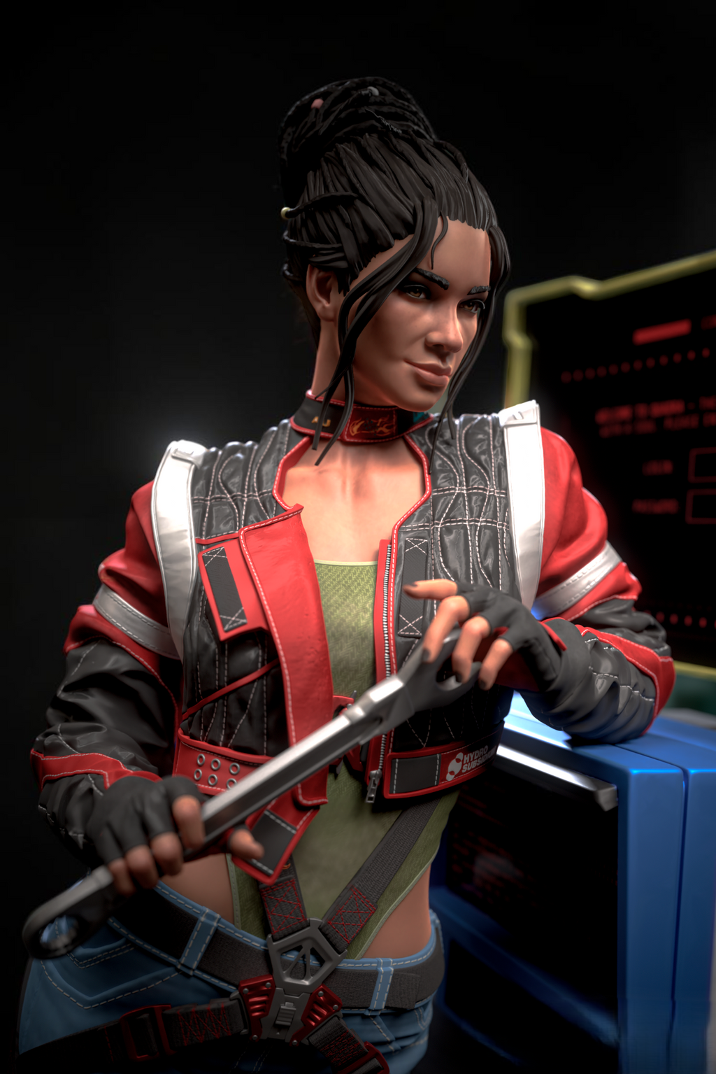 Panam Palmer | Cyberpunk 2077 | Fan Art | Fully Magnetized Collectible Figurine
