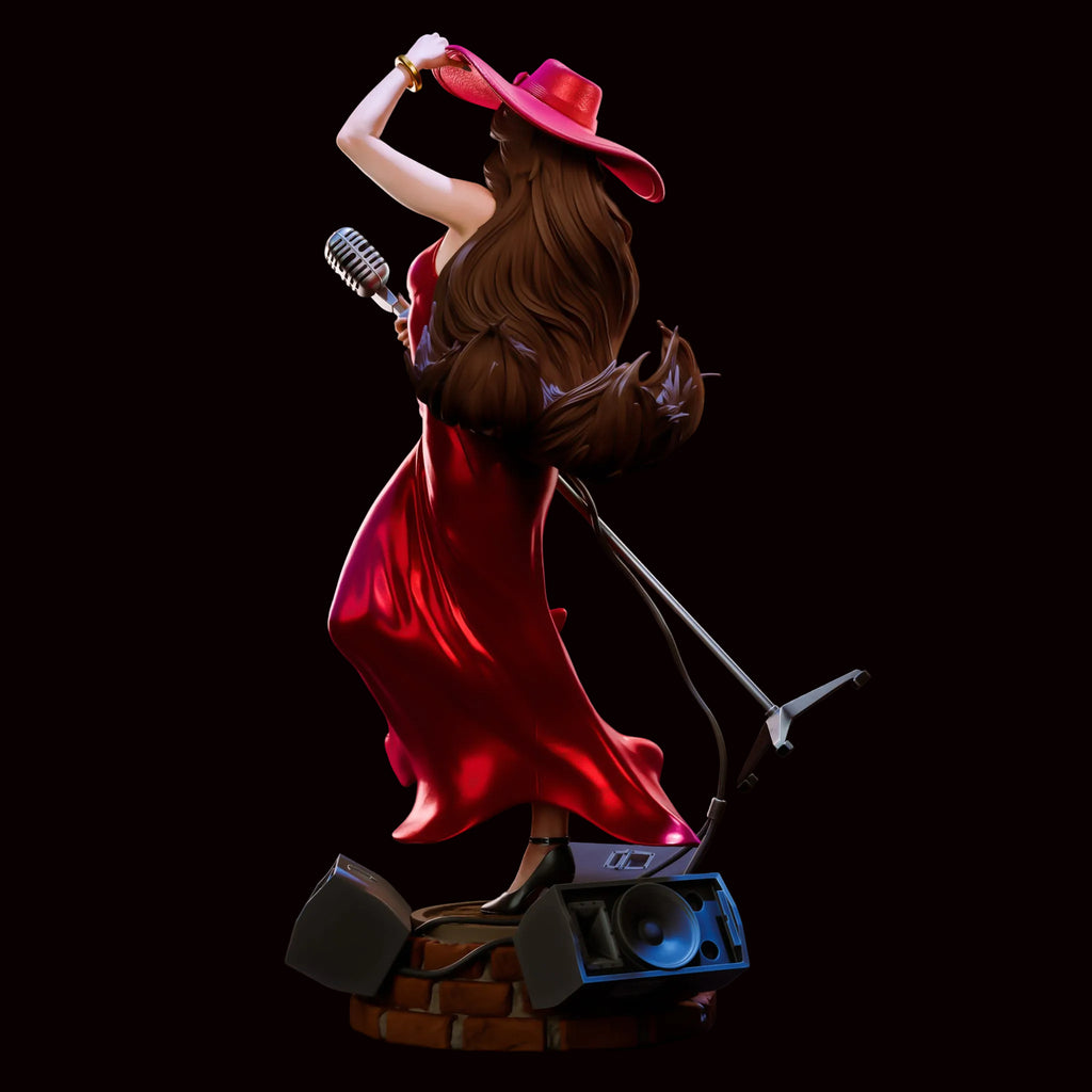 Mayor Pauline | Super Mario Odyssey | Fan Art | Fully Magnetized Figurine