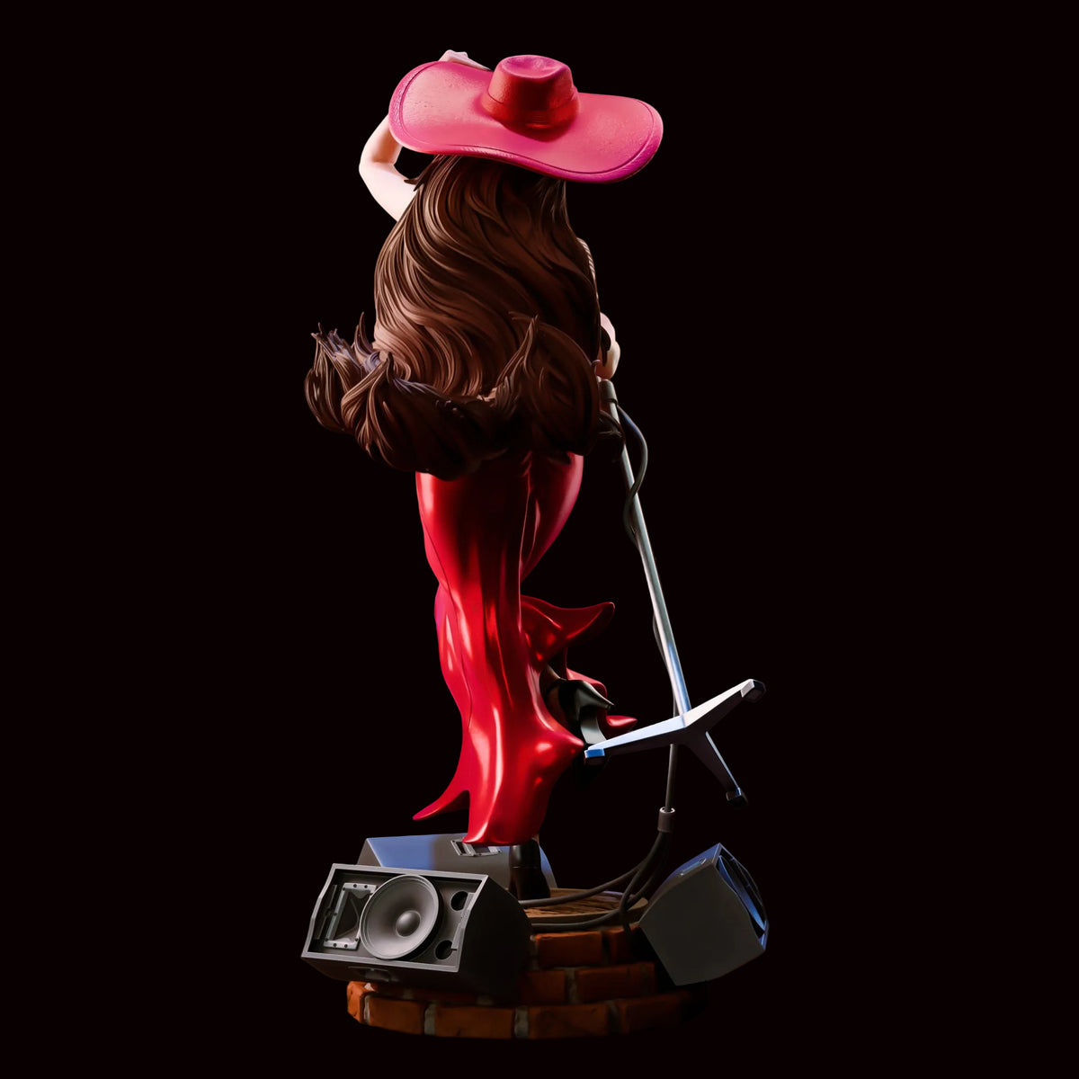 Mayor Pauline | Super Mario Odyssey | Fan Art | Fully Magnetized Figurine