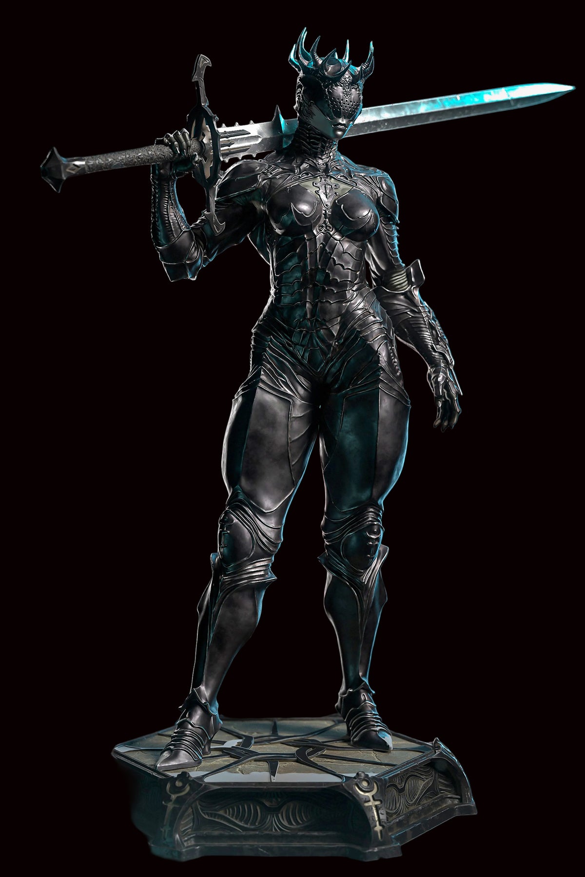 Proxima the Broodseeker | Mortal Shell | Fan Art | Fully Magnetized Figurine