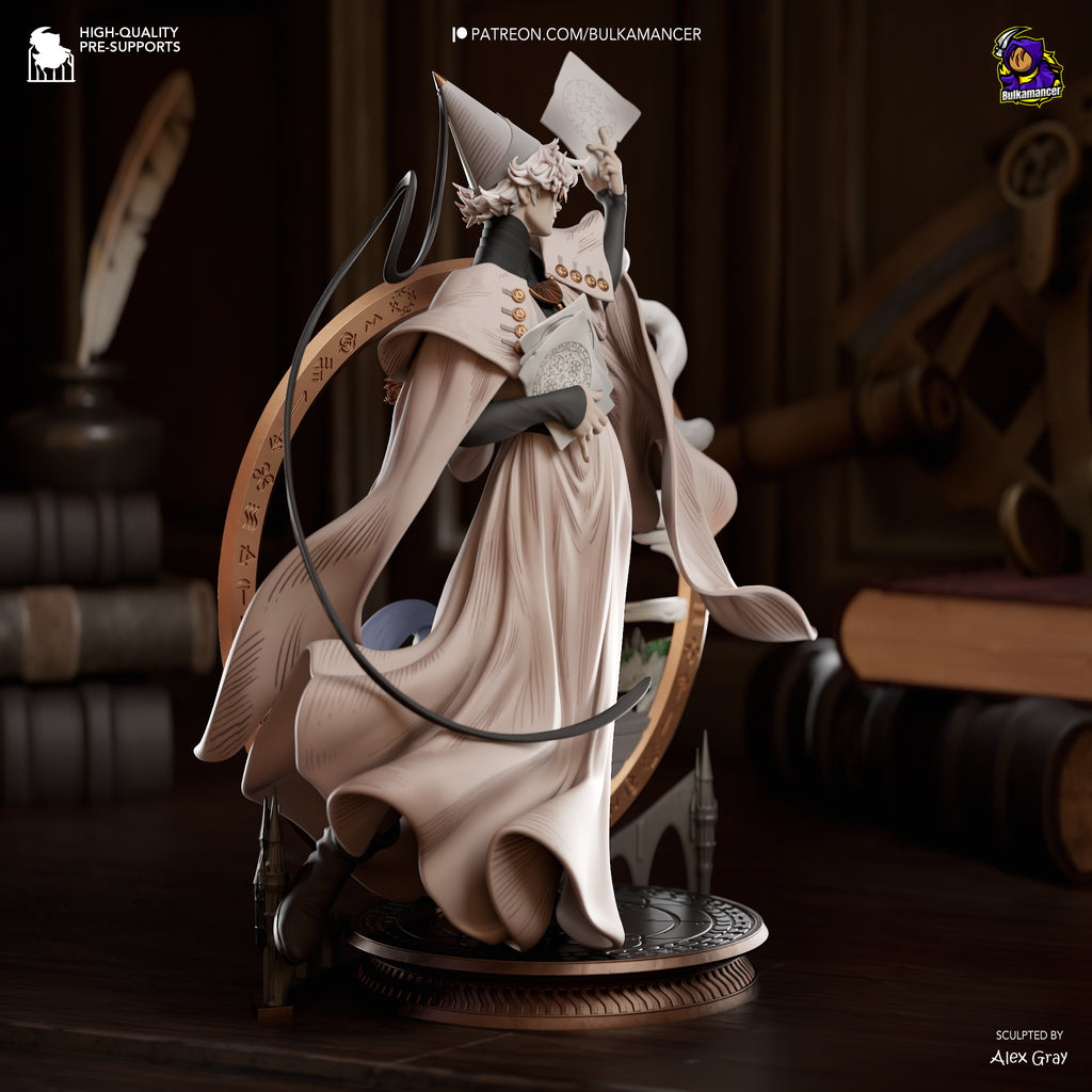 Qifrey | Witch Hat Atelier | Fan Art | Fully Magnetized Figurine