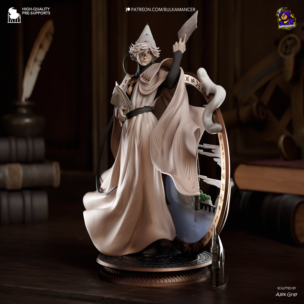 Qifrey | Witch Hat Atelier | Fan Art | Fully Magnetized Figurine