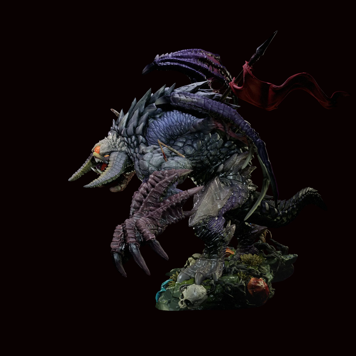 Roshan | Dota 2 | Gaming Collectible | Fan Art | Fully Magnetized Figurine