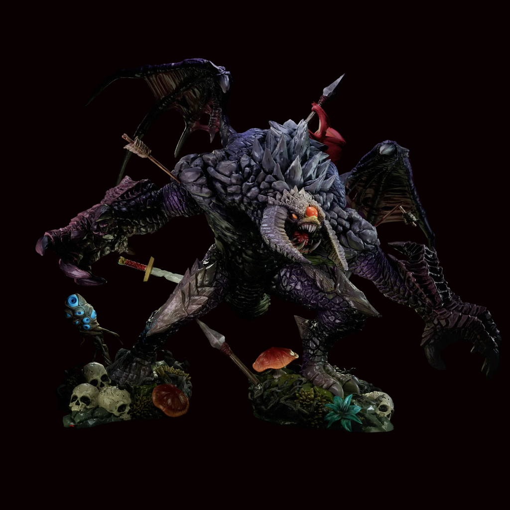 Roshan | Dota 2 | Gaming Collectible | Fan Art | Fully Magnetized Figurine