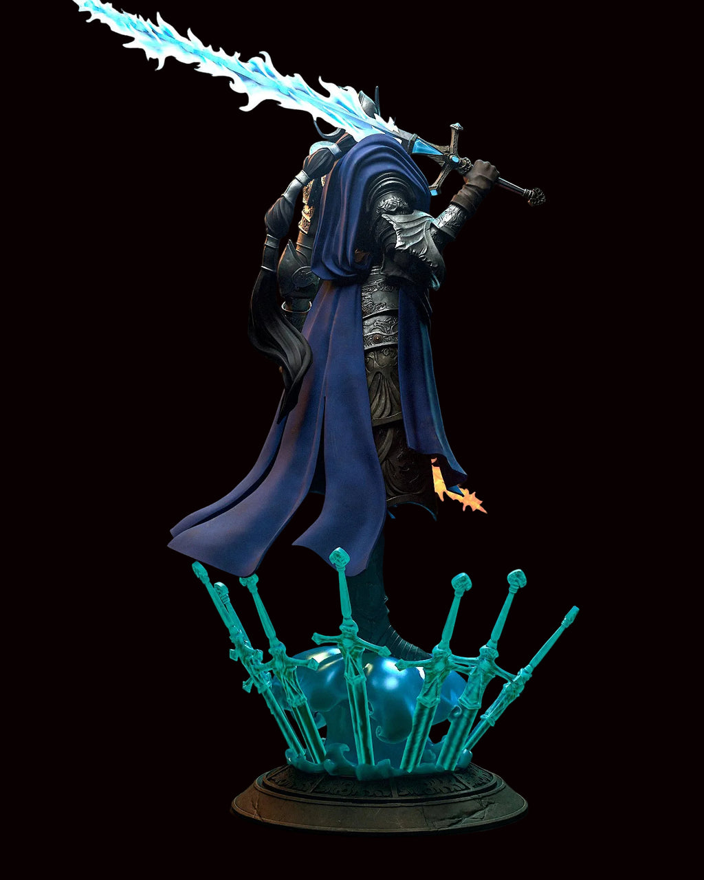 Rellana, Twin Moon Knight | Elden Ring: Shadow of the Erdtree | Fan Art | Fully Magnetized Figurine