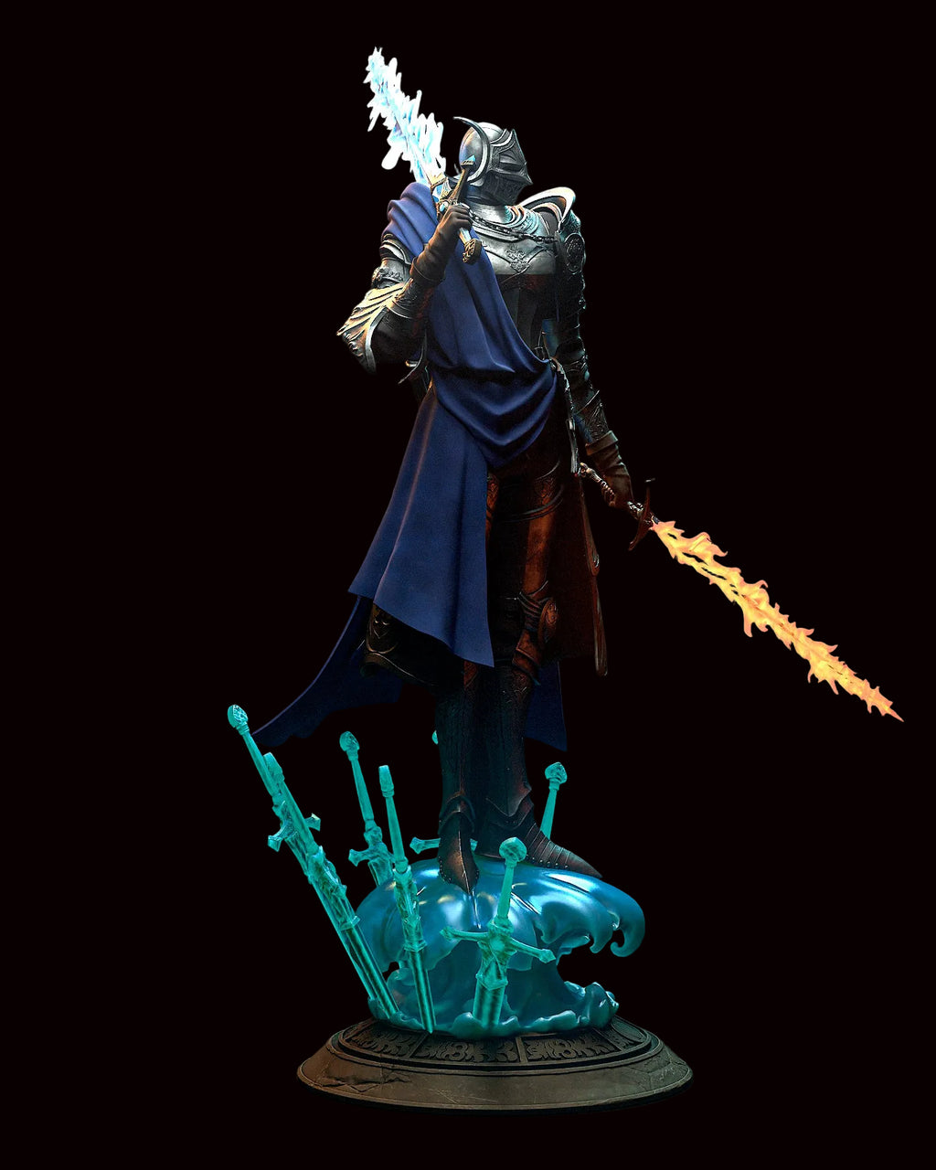 Rellana, Twin Moon Knight | Elden Ring: Shadow of the Erdtree | Fan Art | Fully Magnetized Figurine