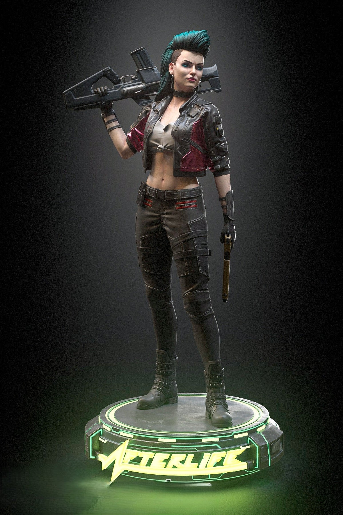 Rogue Amendiares | Cyberpunk 2077 | Fan Art | Fully Magnetized Collectible Figurine