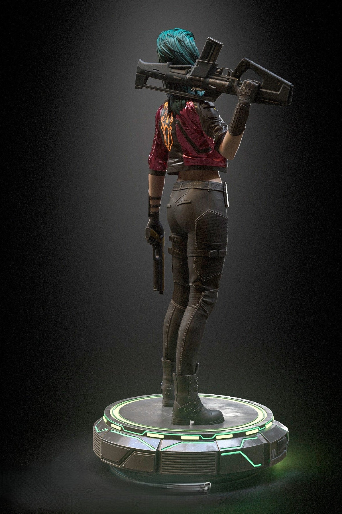 Rogue Amendiares | Cyberpunk 2077 | Fan Art | Fully Magnetized Collectible Figurine