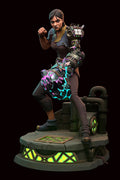Sevika | Arcane: League of Legends | Fan Art | Fully Magnetized Figurine
