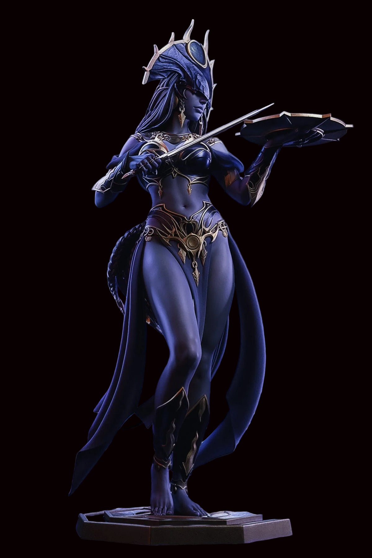 Shar | Baldur's Gate 3 | Fan Art | Fully Magnetized Figurine
