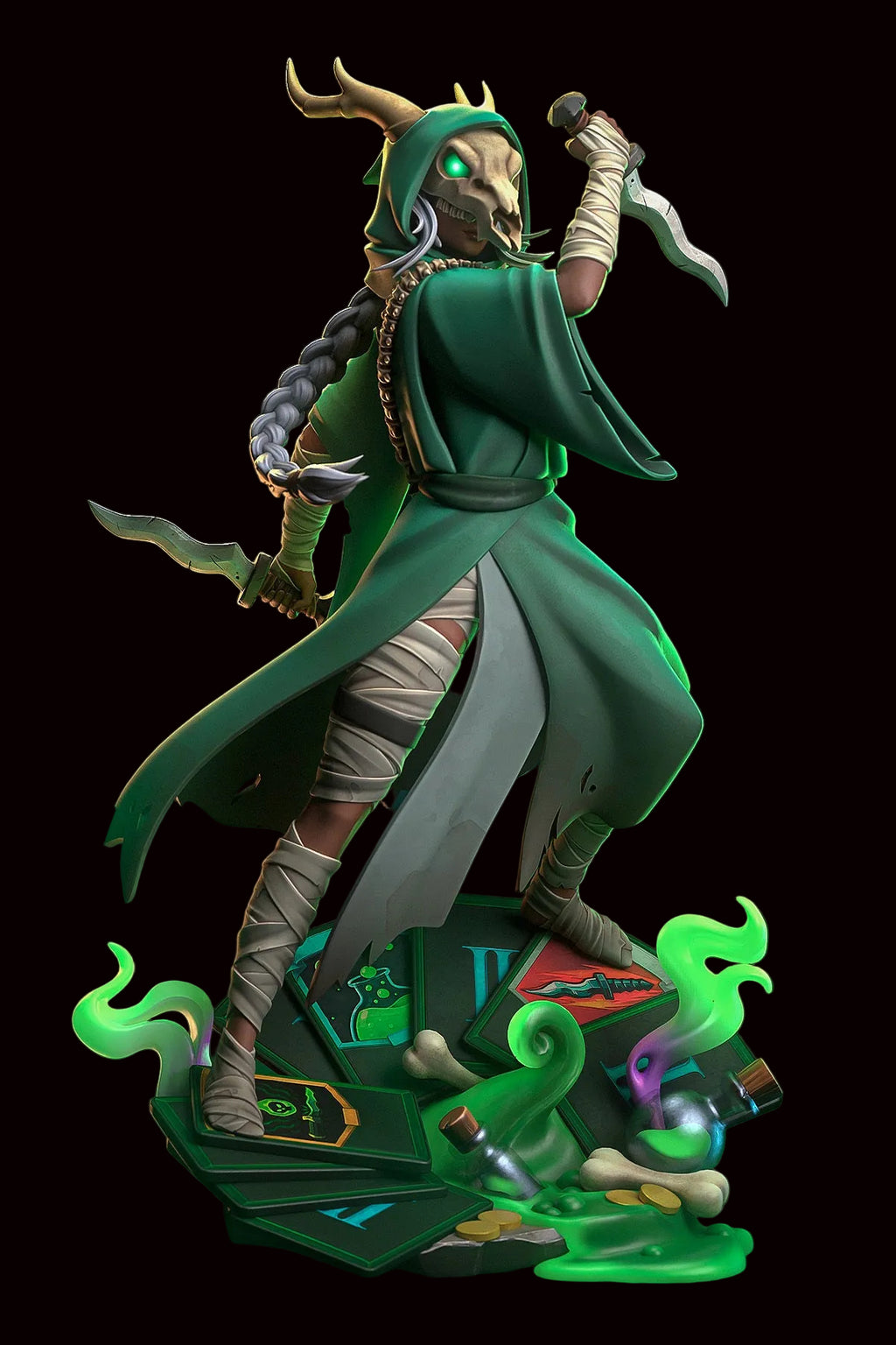The Silent | Slay the Spire | Fan Art | Fully Magnetized Figurine