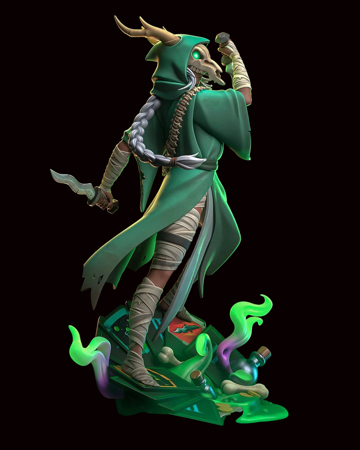 The Silent | Slay the Spire | Fan Art | Fully Magnetized Figurine