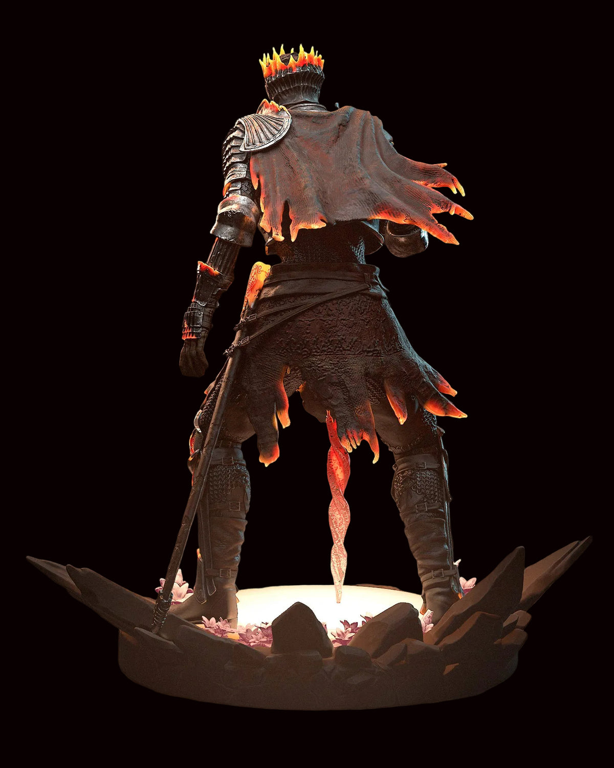 Soul of Cinder | Dark Souls III | Fan Art | Fully Magnetized Figurine
