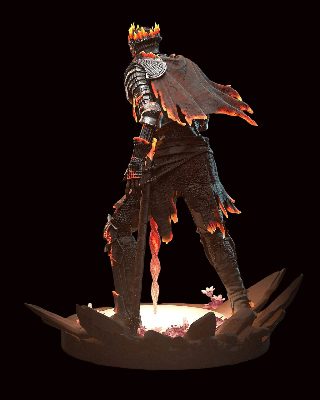 Soul of Cinder | Dark Souls III | Fan Art | Fully Magnetized Figurine