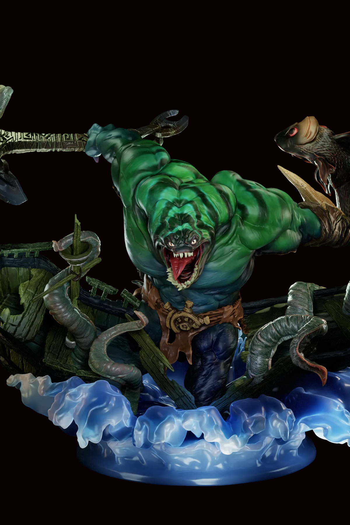 Tidehunter | Leviathan | Dota 2 | Gaming Collectible | Fan Art | Fully Magnetized Figurine