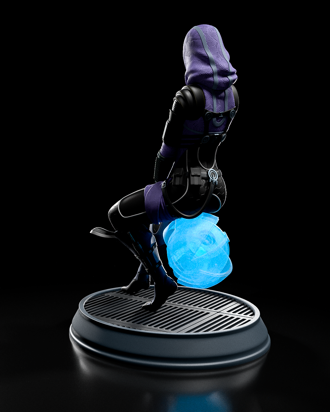 Tali'Zorah | Mass Effect | Fan Art | Fully Magnetized Figurine
