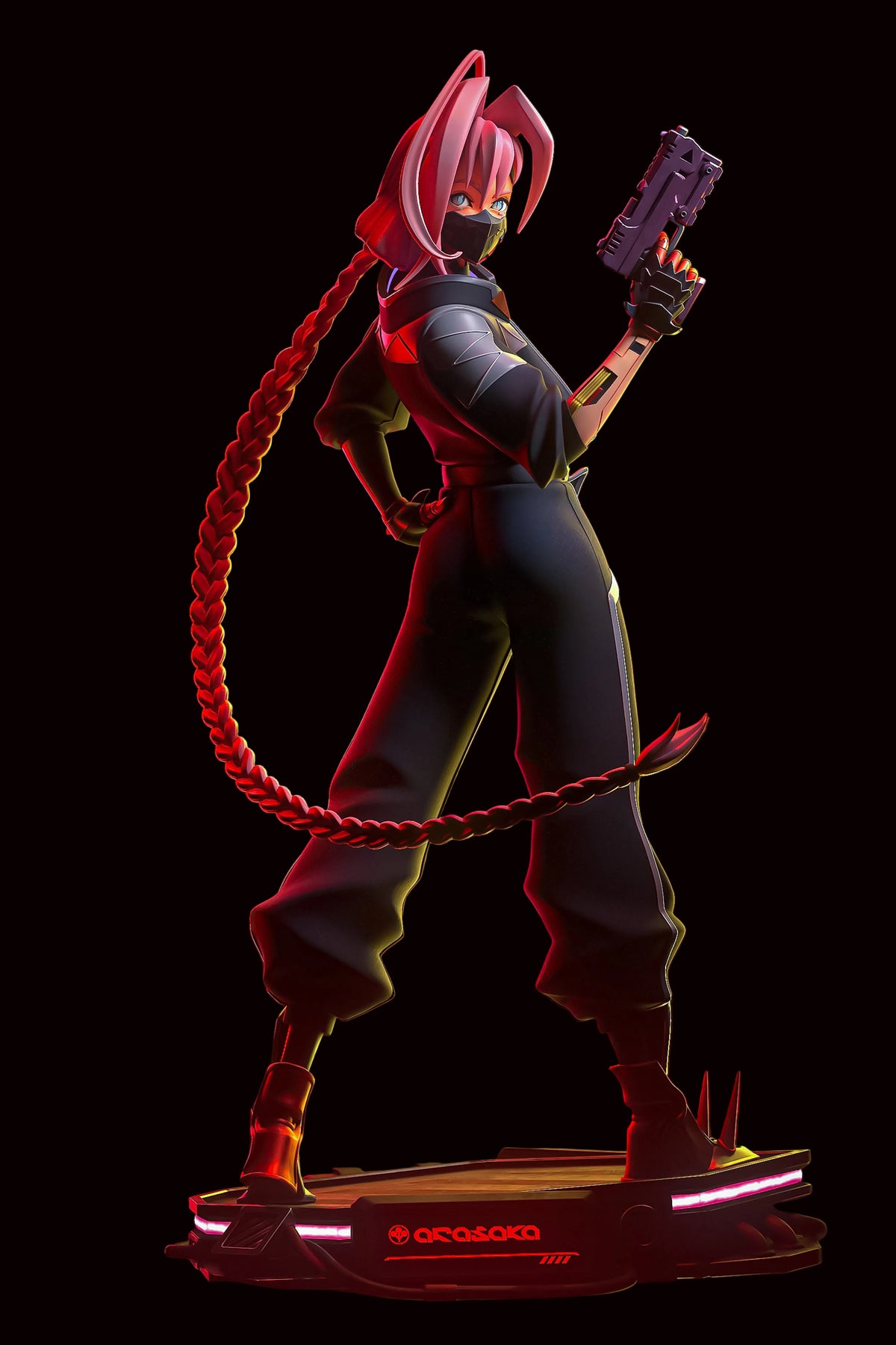 Talia | Cyberpunk / Original Concept | Fan Art | Fully Magnetized Figurine