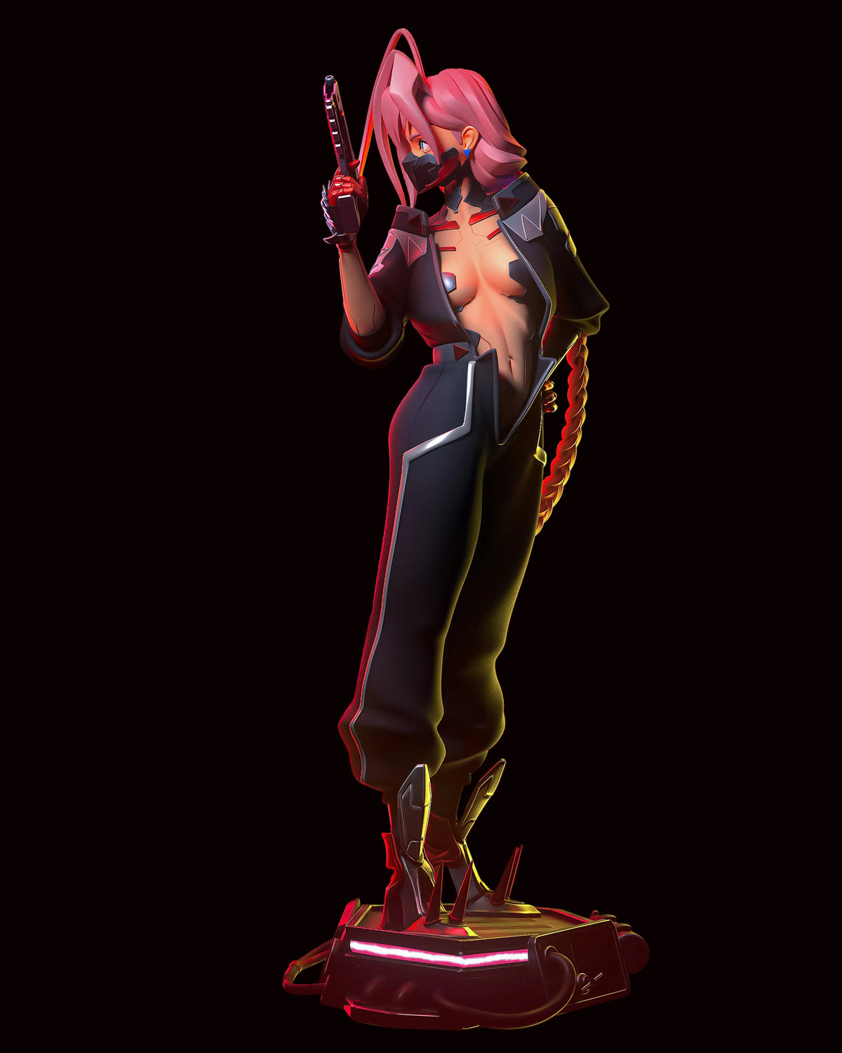 Talia | Cyberpunk / Original Concept | Fan Art | Fully Magnetized Figurine