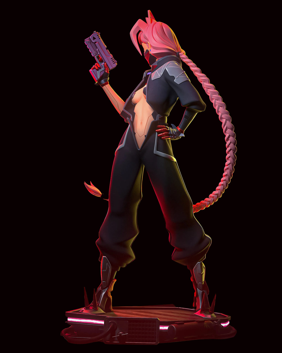 Talia | Cyberpunk / Original Concept | Fan Art | Fully Magnetized Figurine