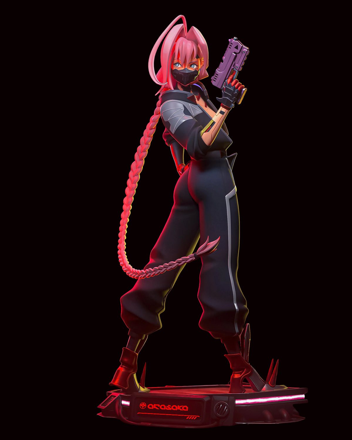 Talia | Cyberpunk / Original Concept | Fan Art | Fully Magnetized Figurine