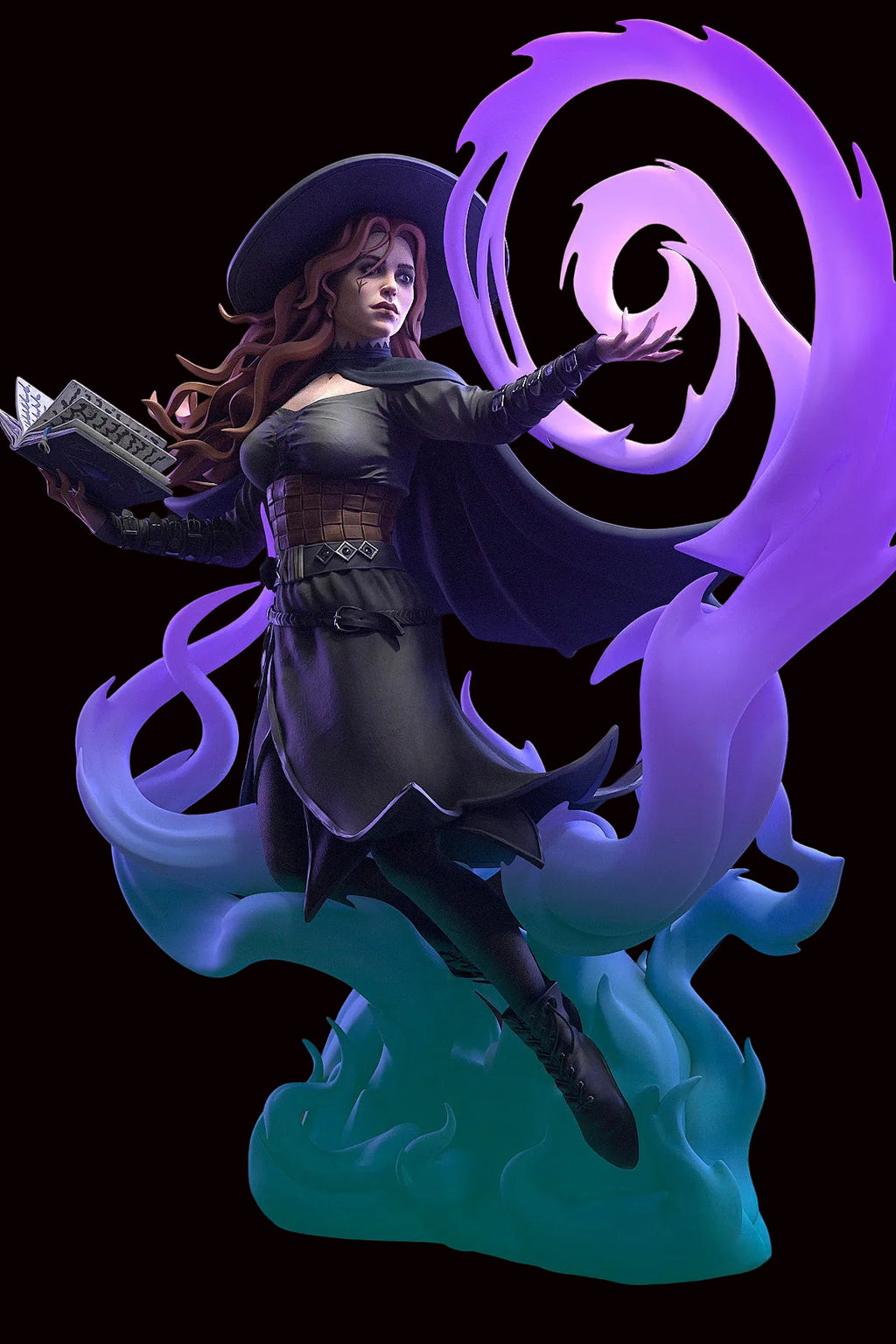 Tasha the Witch | Dungeons & Dragons | Fan Art | Fully Magnetized Figurine