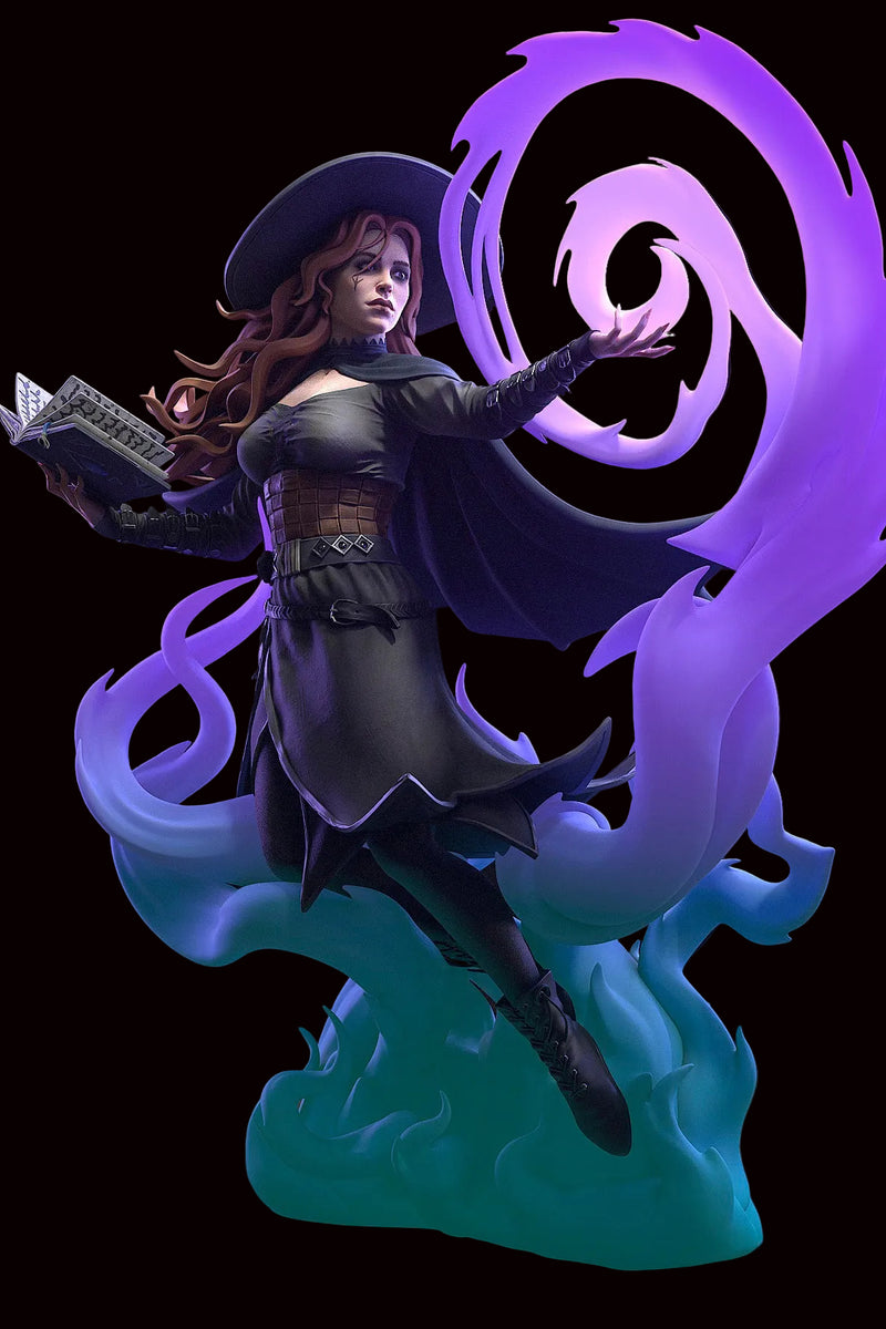 Tasha the Witch | Dungeons & Dragons | Fan Art | Fully Magnetized Figurine