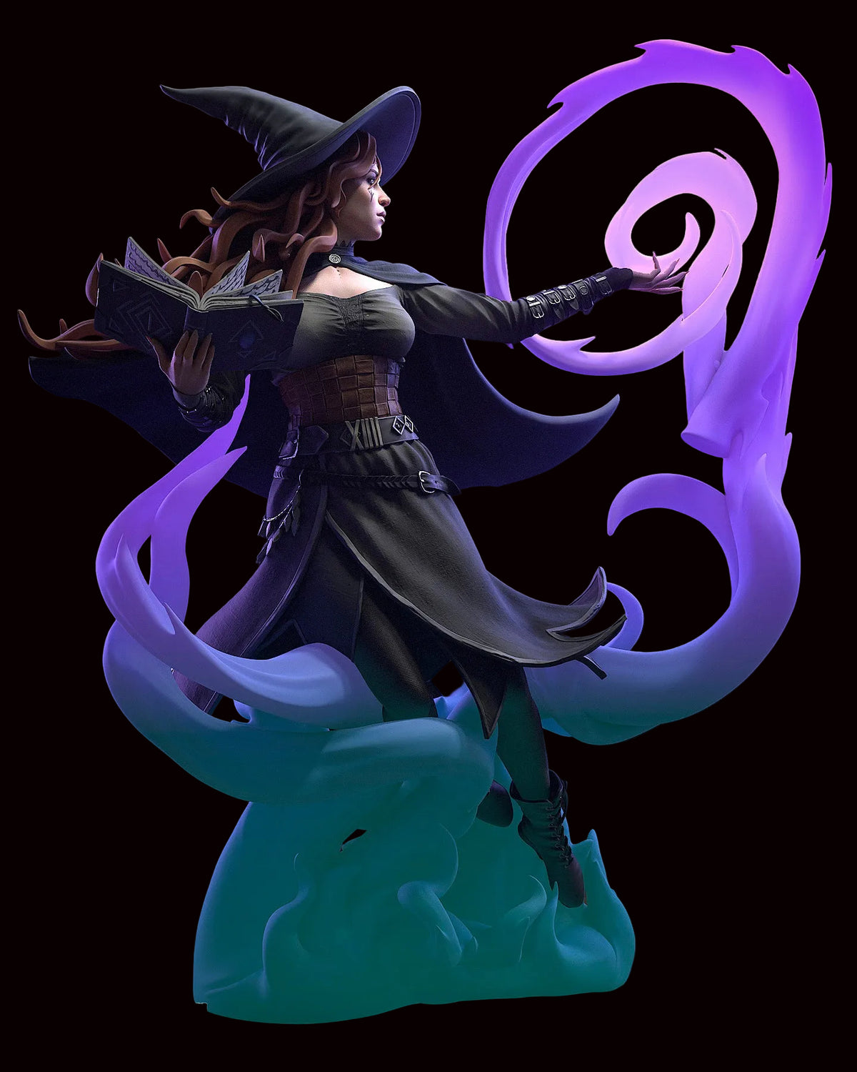 Tasha the Witch | Dungeons & Dragons | Fan Art | Fully Magnetized Figurine