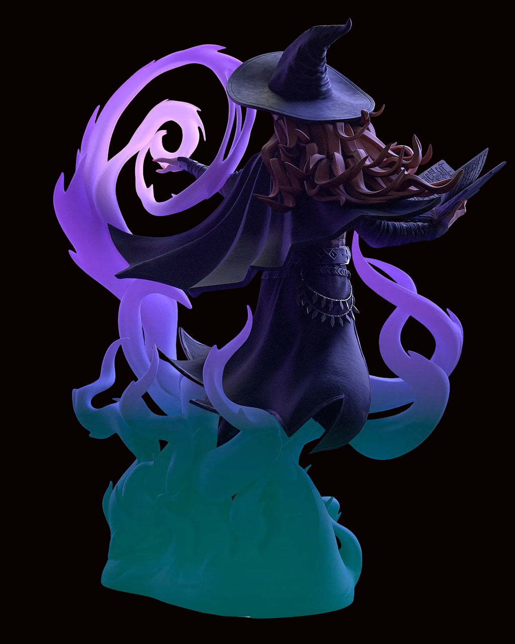 Tasha the Witch | Dungeons & Dragons | Fan Art | Fully Magnetized Figurine