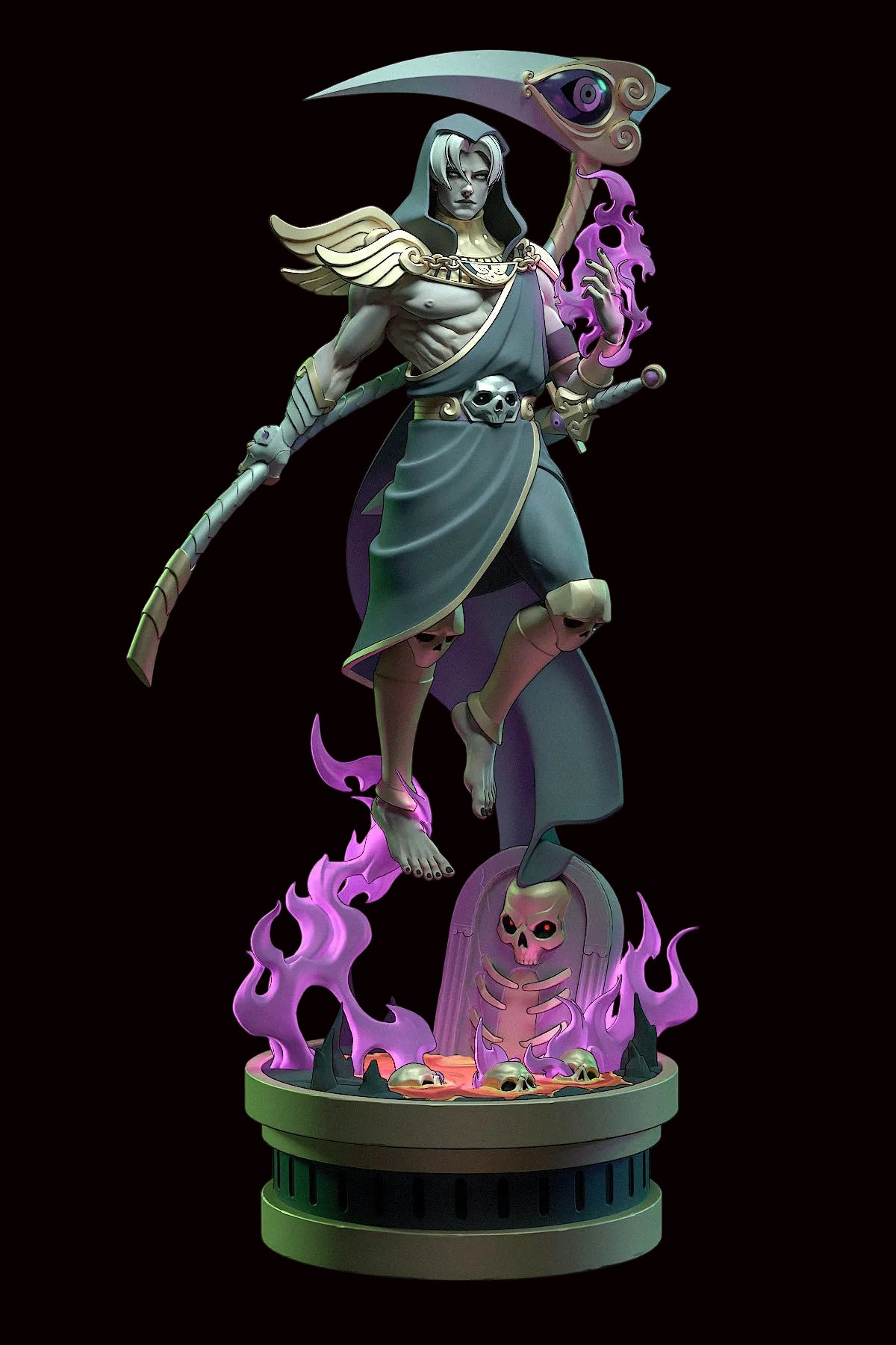 Thanatos | Hades | Fan Art | Fully Magnetized Figurine