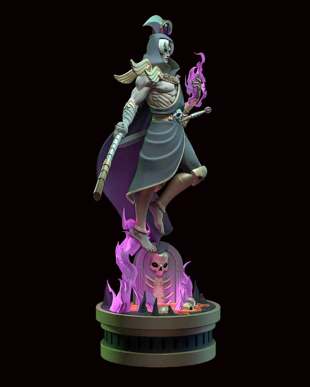 Thanatos | Hades | Fan Art | Fully Magnetized Figurine
