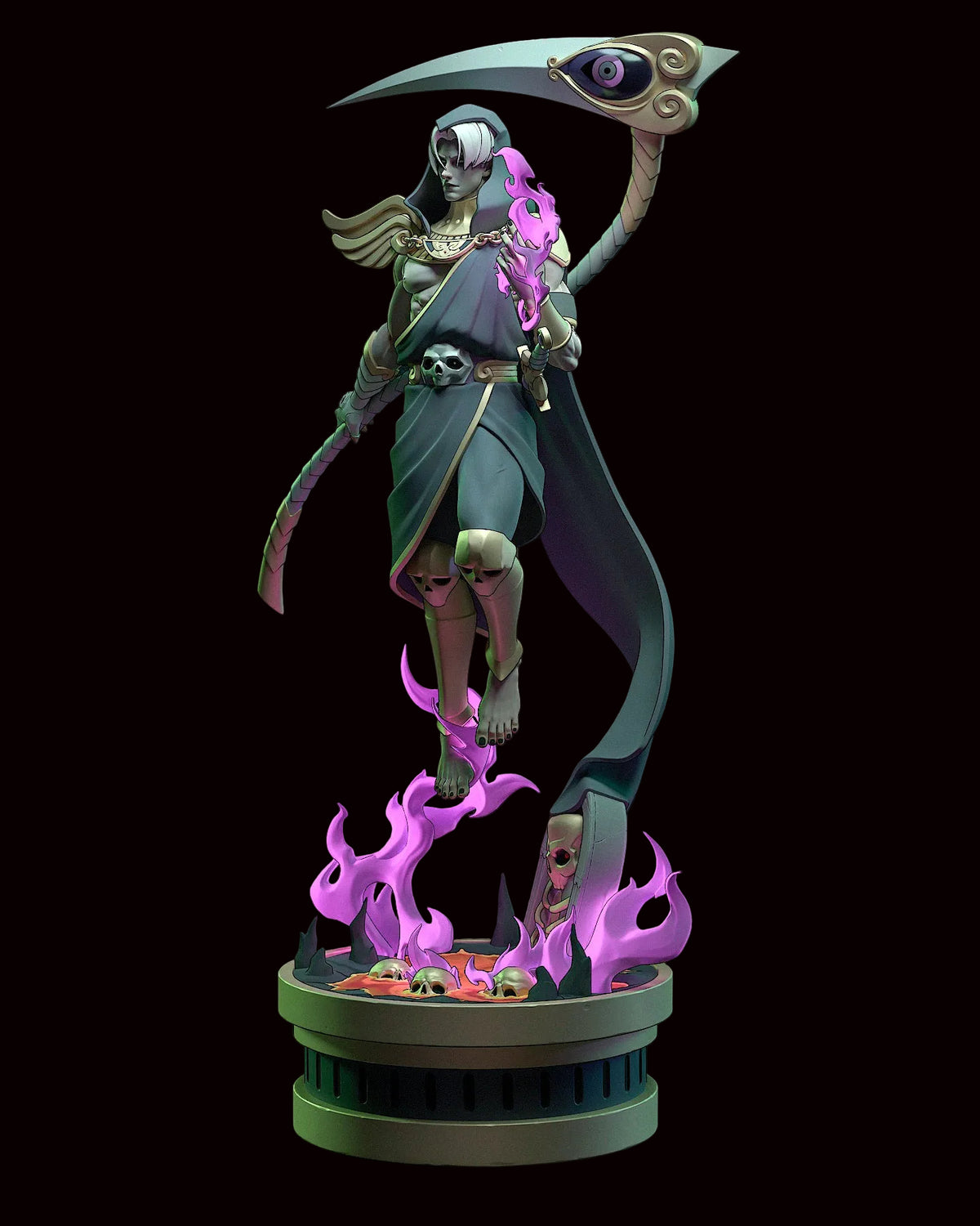 Thanatos | Hades | Fan Art | Fully Magnetized Figurine