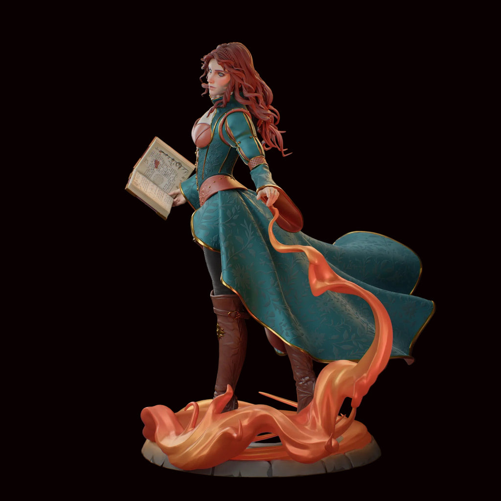 Triss Merigold | The Witcher 3: Wild Hunt | Fan Art | Fully Magnetized Figurine