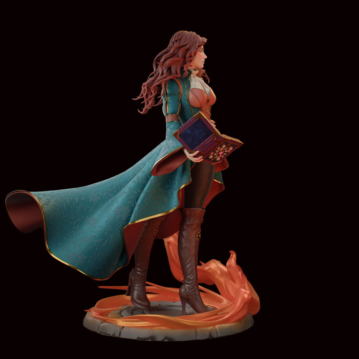 Triss Merigold | The Witcher 3: Wild Hunt | Fan Art | Fully Magnetized Figurine