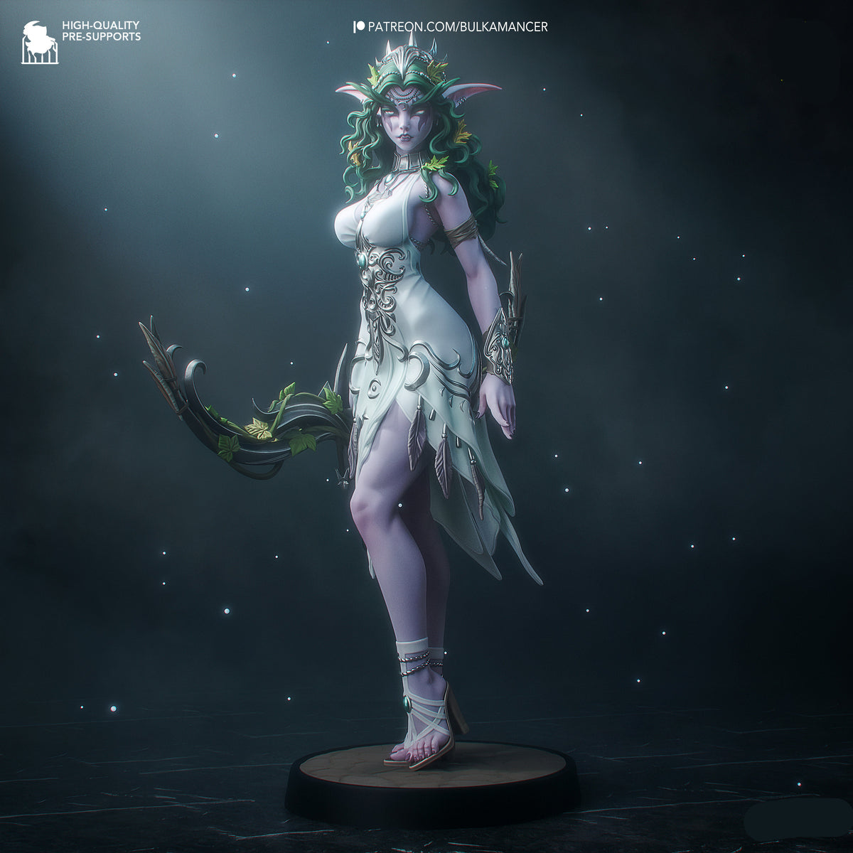 Tyrande Whisperwind | World of Warcraft | Fan Art | Fully Magnetized Figurine