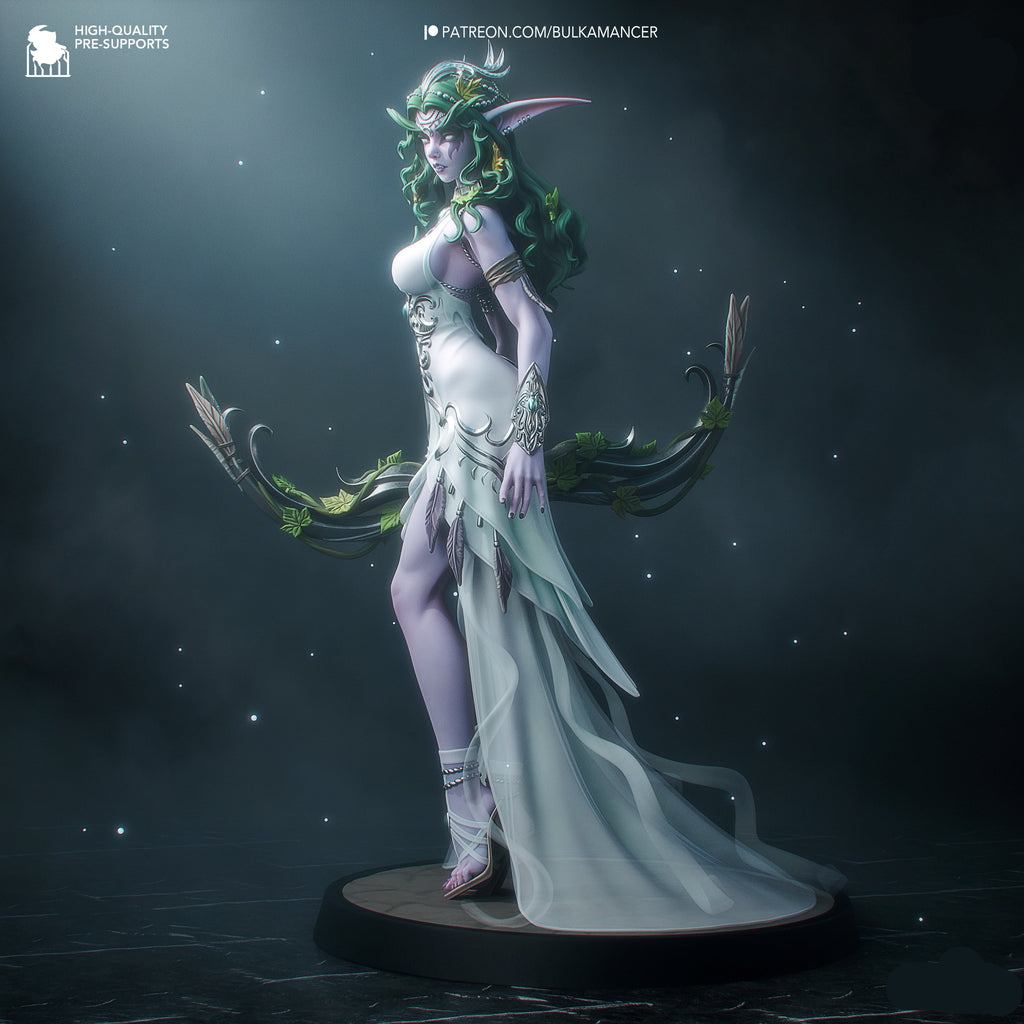 Tyrande Whisperwind | World of Warcraft | Fan Art | Fully Magnetized Figurine