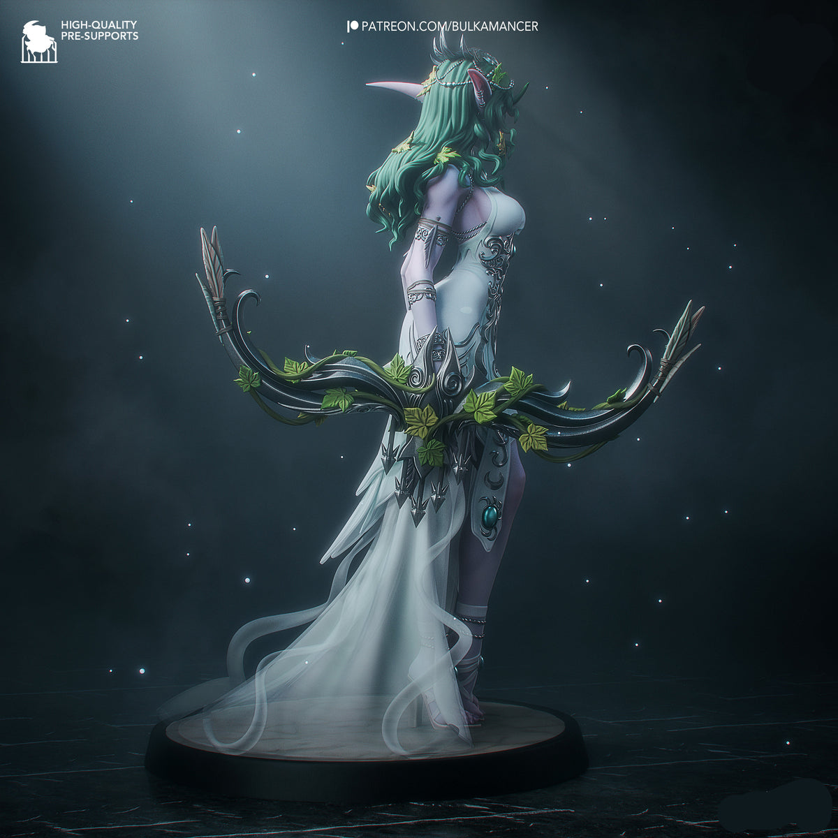 Tyrande Whisperwind | World of Warcraft | Fan Art | Fully Magnetized Figurine