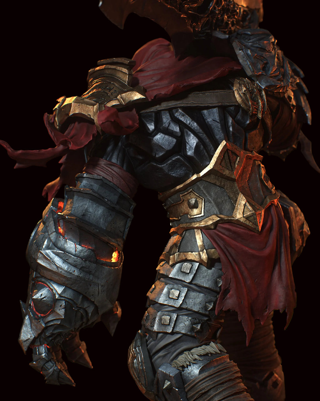 War | Darksiders | Fan Art | Fully Magnetized Figurine