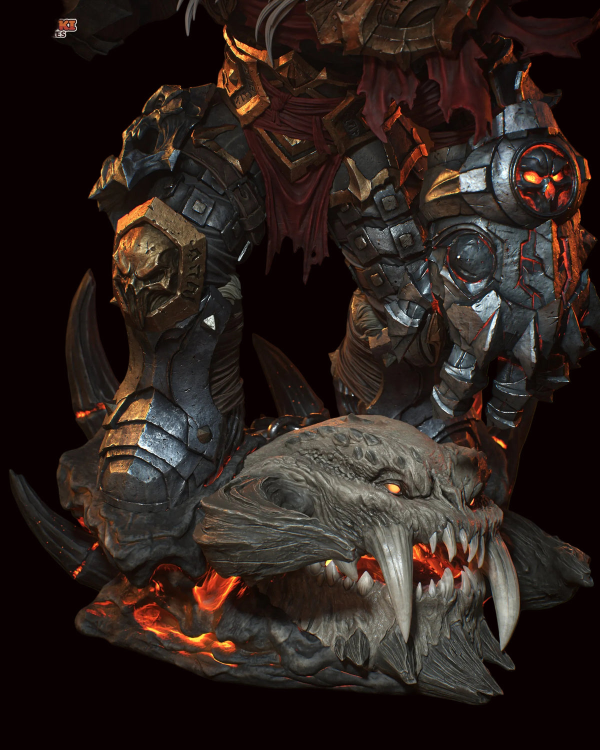 War | Darksiders | Fan Art | Fully Magnetized Figurine