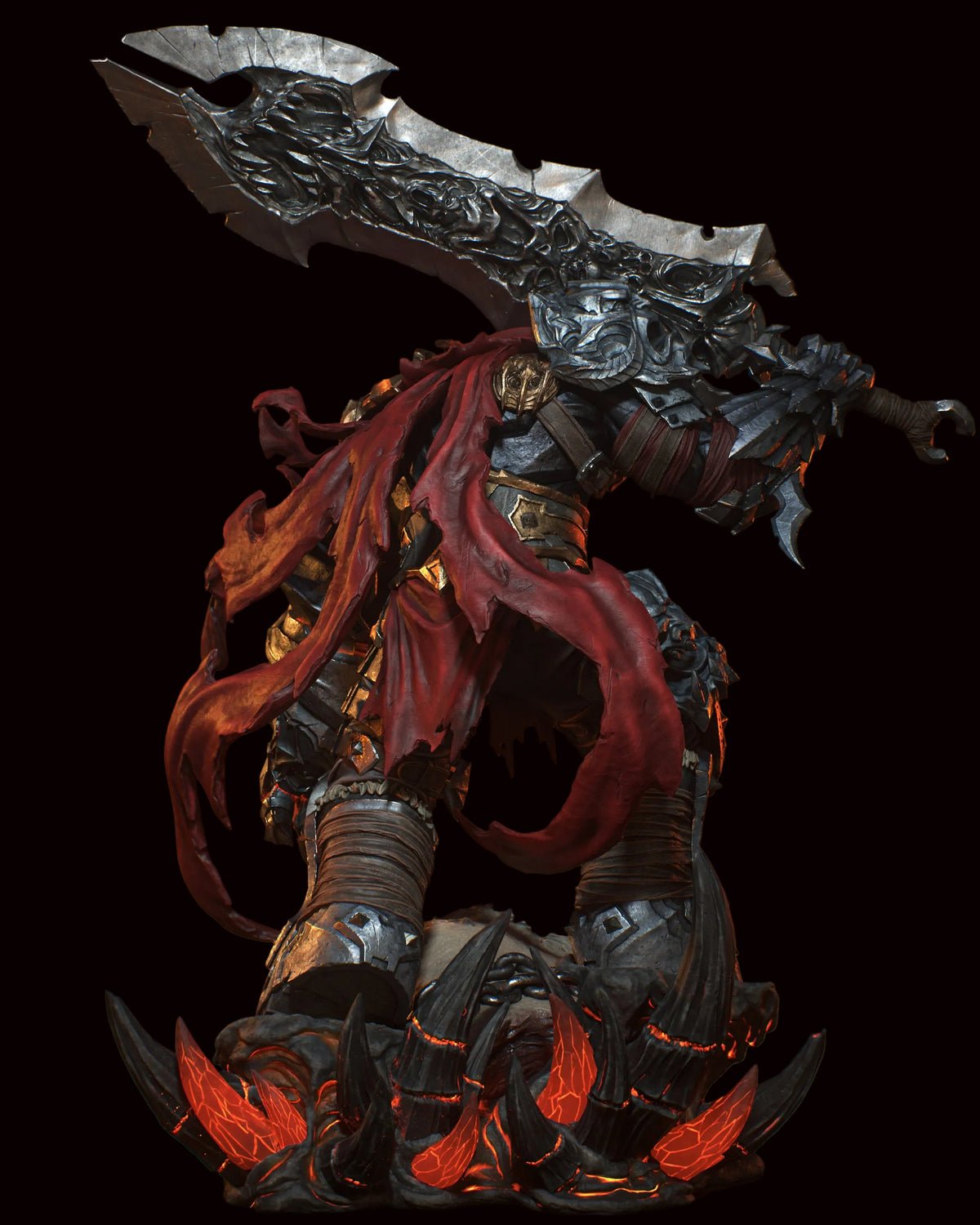 War | Darksiders | Fan Art | Fully Magnetized Figurine