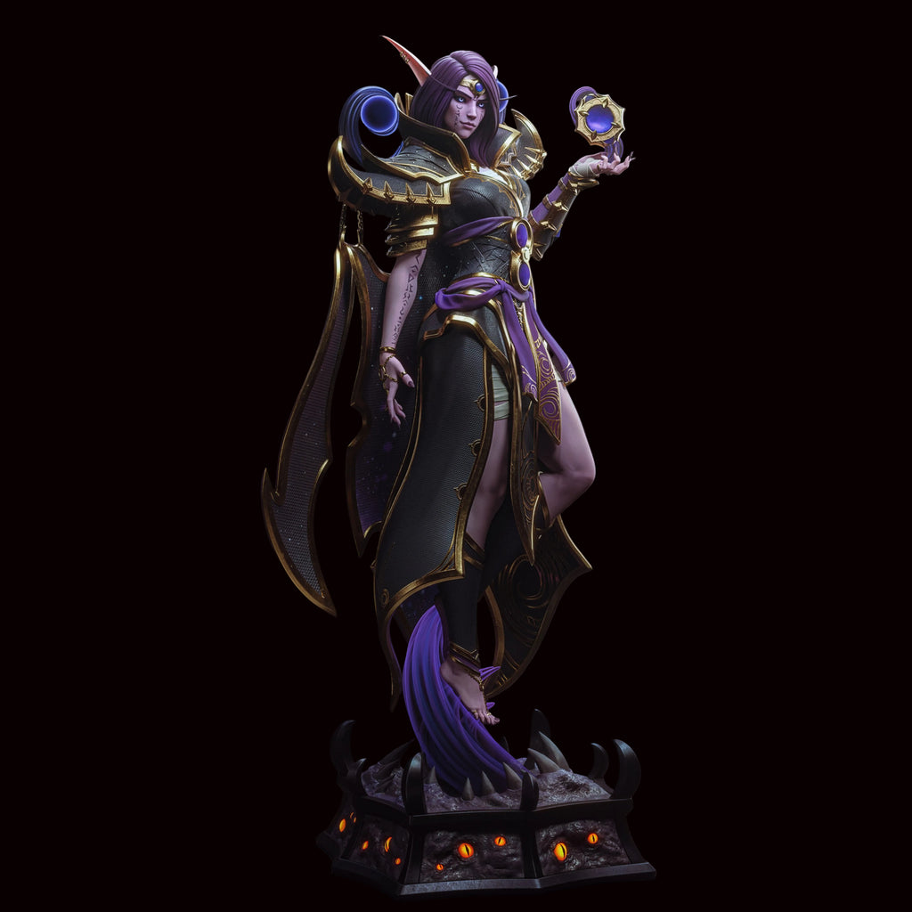 Xal'atath (Blade of the Black Empire) | World of Warcraft | Fan Art | Fully Magnetized Figurine