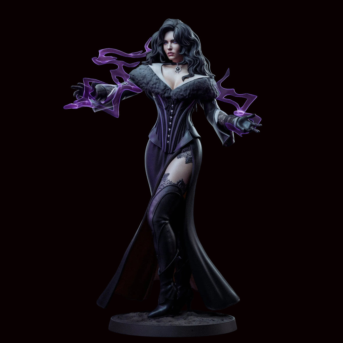 Yennefer of Vengerberg | The Witcher 3: Wild Hunt | Fan Art | Fully Magnetized Figurine