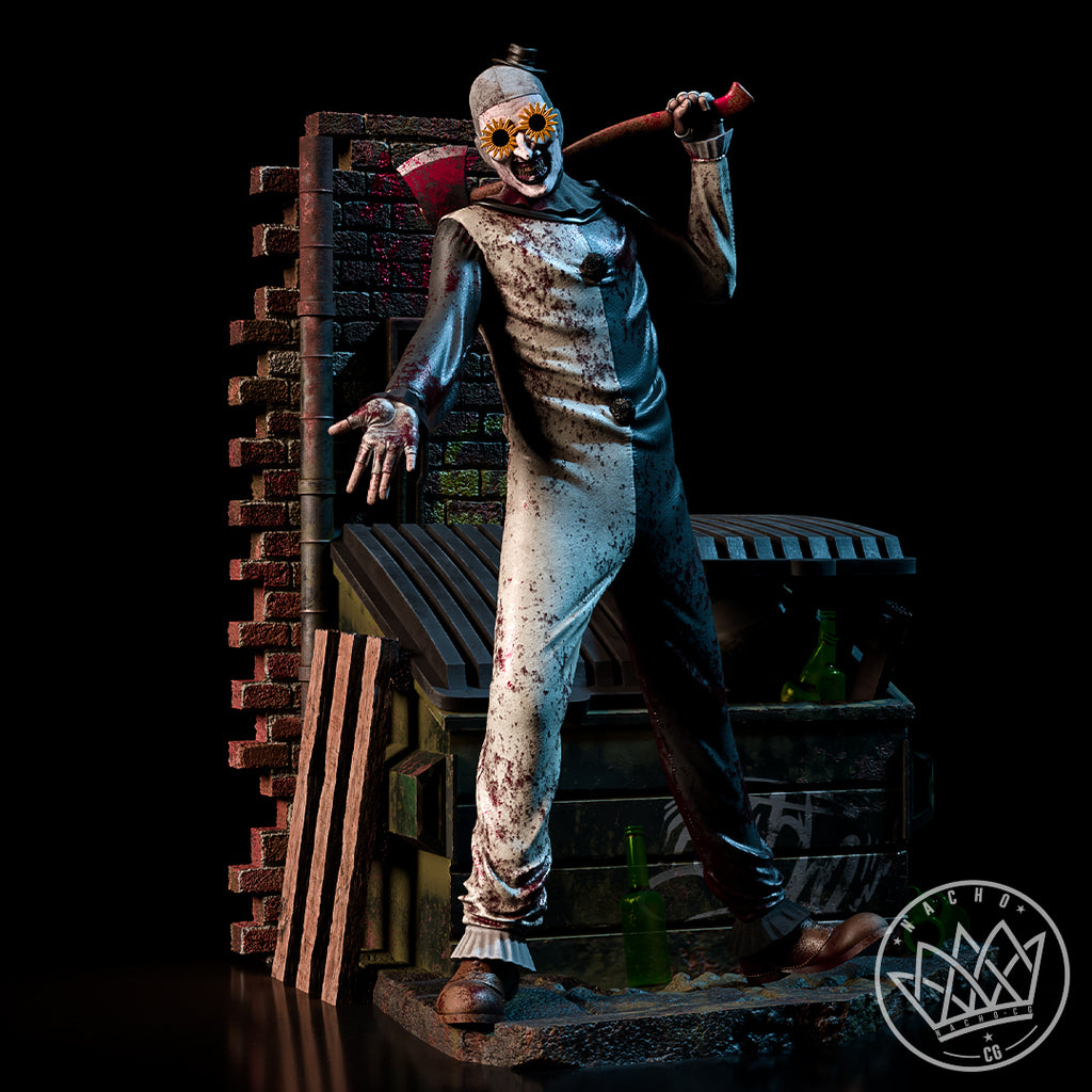 Art the Clown | Terrifier | Fan Art | Fully Magnetized Figurine