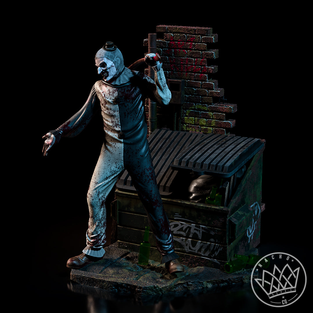 Art the Clown | Terrifier | Fan Art | Fully Magnetized Figurine