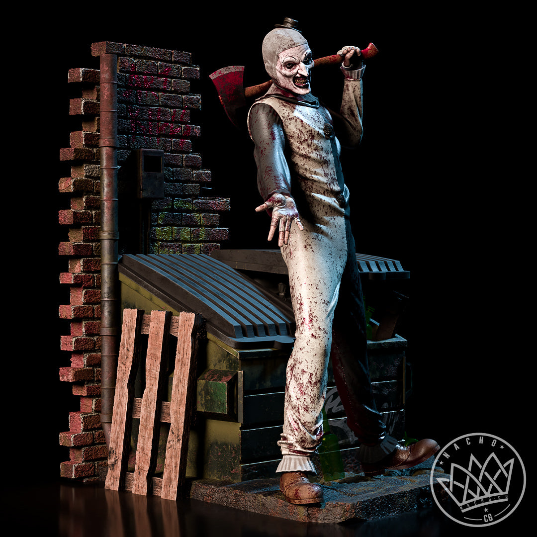 Art the Clown | Terrifier | Fan Art | Fully Magnetized Figurine