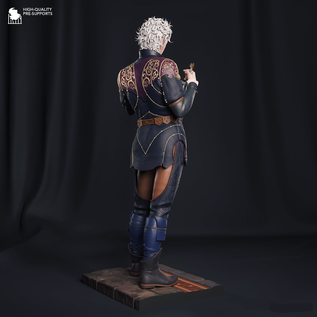 Astarion | Baldur's Gate 3 | Fan Art | Fully Magnetized Figurine