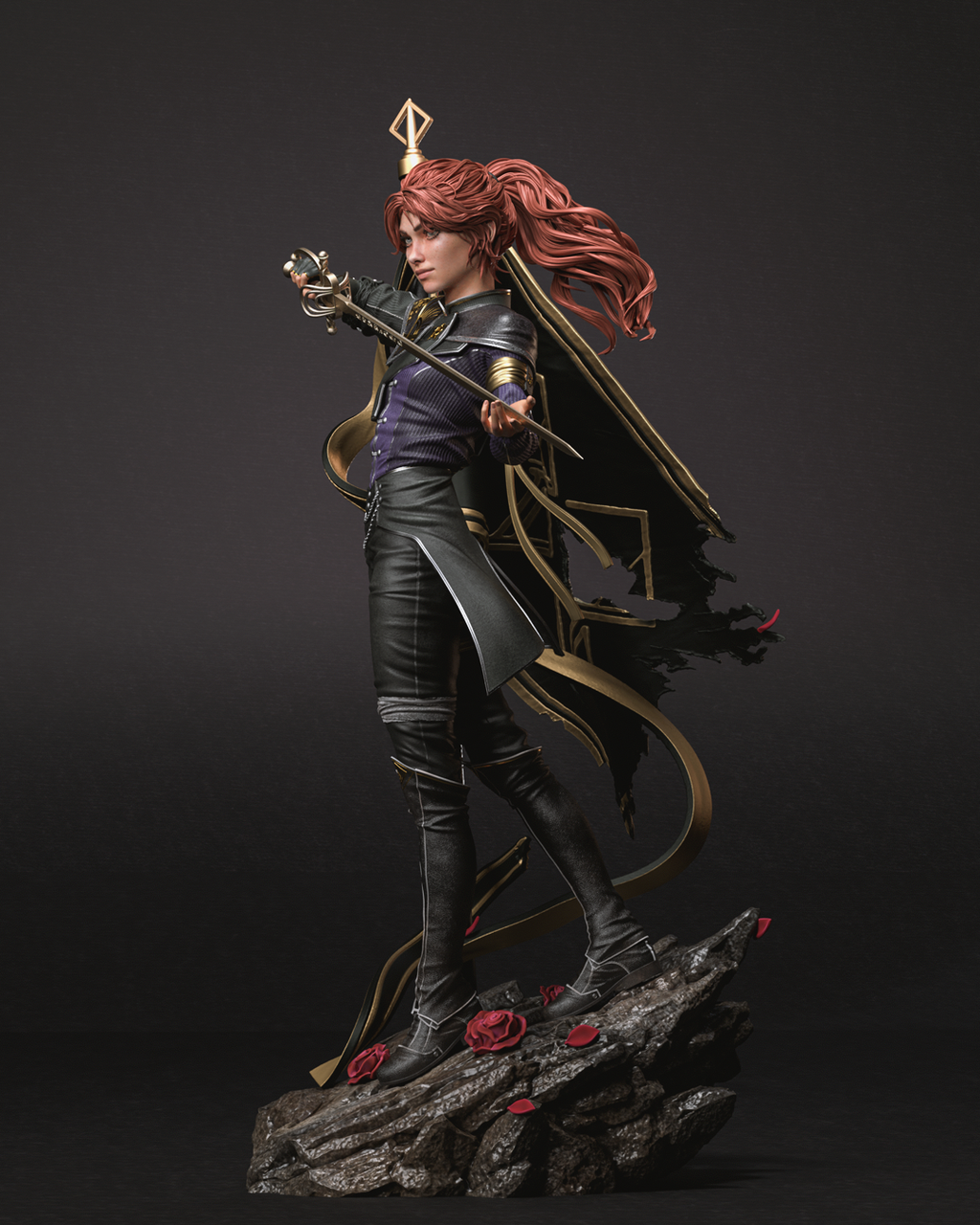 Maelle | Expedition 33 | Fan Art | Fully Magnetized Collectible Figurine