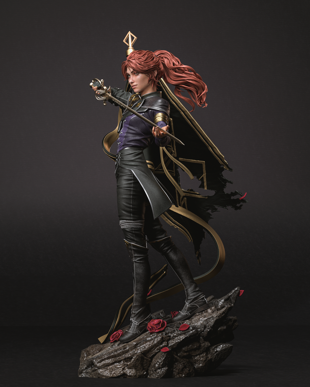 Maelle | Expedition 33 | Fan Art | Fully Magnetized Collectible Figurine